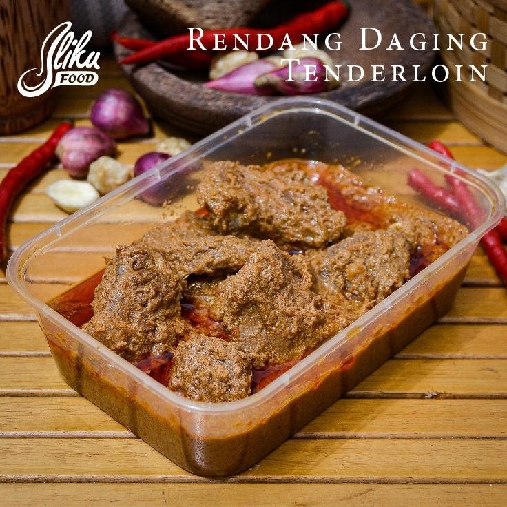 

Rendang Daging Tenderloin 8 Potong /350Gram Terbaru