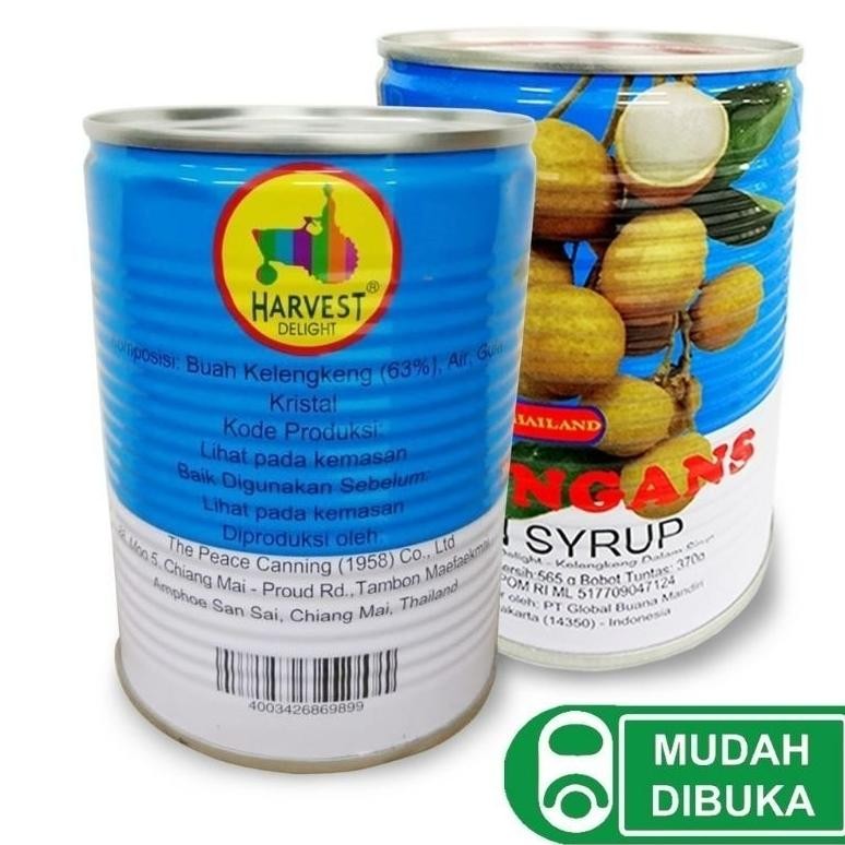 

Khusus Cargo Harvest Delight Longan In Syrup Buah Kelengkeng Kaleng 1Dus Terbaru