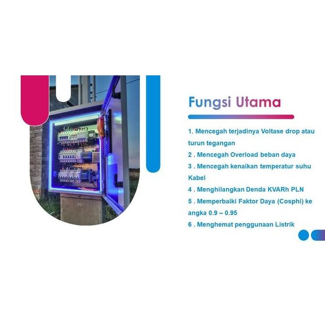 Panel Kapasitor Bank 60 Kvar (Panel Capacitor Bank Perbaikan Copshi)