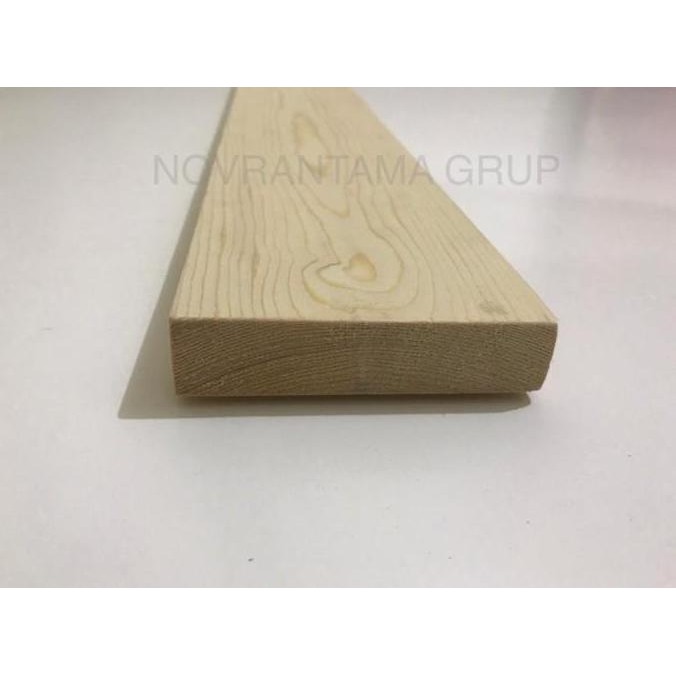 Papan Kayu Jati Belanda 15X2 Cm Panjang 200 Cm , Papan Kayu 2X15Cm