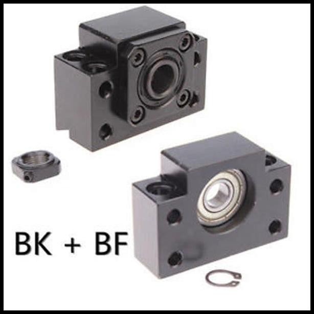 BKBF12 Ball Screw End Support (Ballscrew BK12 + BF12 set)