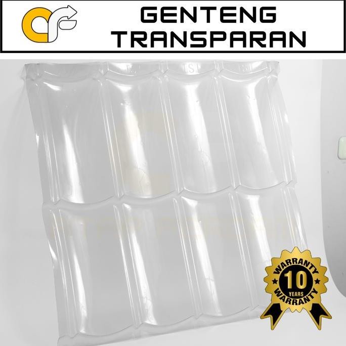 GENTENG TRANSPARAN 2X4 ATAP POLYCARBONATE BENING 0.8MM | FERDAM ORIGINAL DAN TERPERCAYA