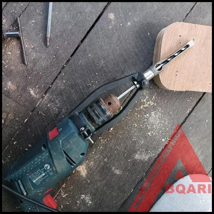 dudukan bor / drill stand / stand bor tangan