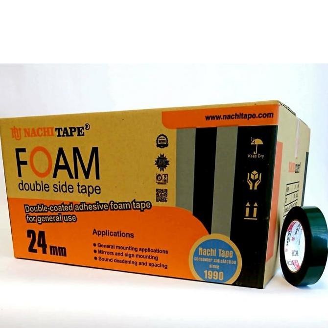 

(DUS) NACHI DOUBLE SIDE FOAM DOUBLE TAPE BUSA 24 MM X 5 METER HIJAU ORIGINAL DAN TERPERCAYA