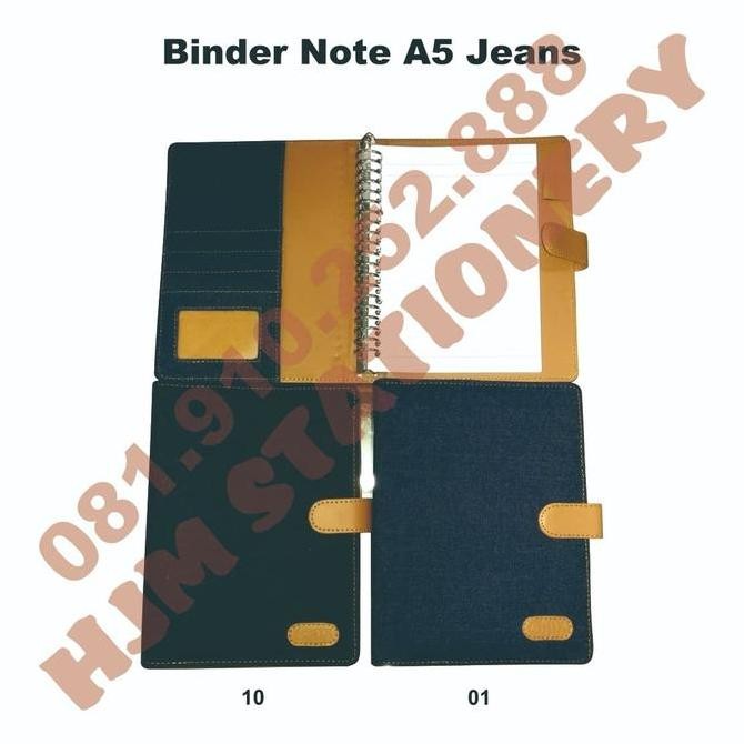 

Tersedia Tibbo Agenda Binder Campus A5 Loose Leaf Jins Jeans 1225