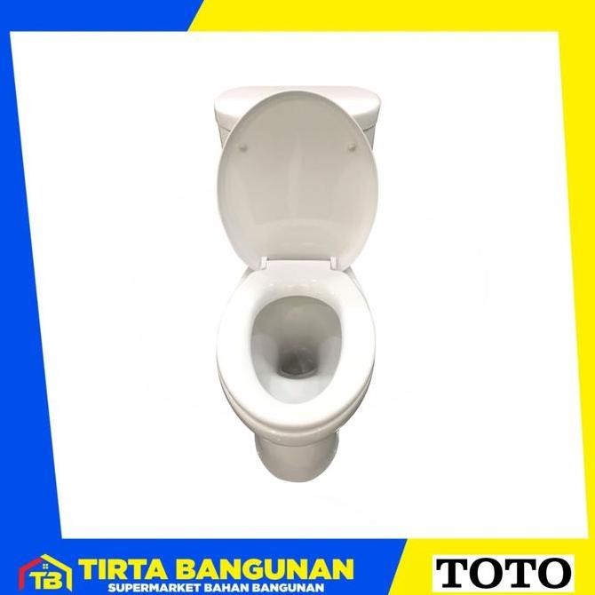 Toto Cw420J/Sw420Jp Closet /Kloset / Toilet/ Wc Duduk Single Flush White As 50 Cm