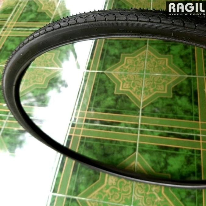 BAN LUAR KENDA 700 x 28C GUMWALL 28 C KWEST SEPEDA FIXIE P ROAD BIKE 700X28C 700X28 HITAM KUNING SKI