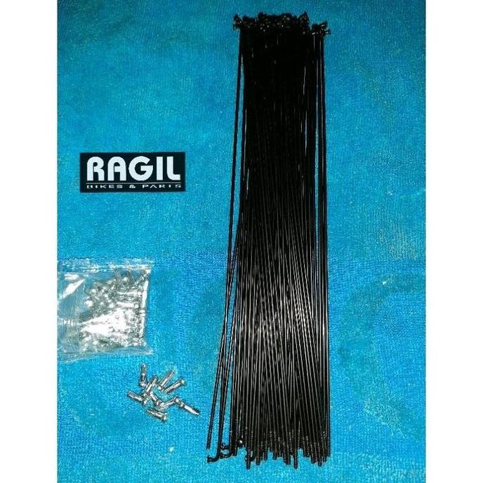 JARI JARI SEPEDA 26 INCH 700c 700 c RUJI HITAM MTB FEDERAL MINI UKUR 14Gx262 14G x 262 UNICYCLE JARI