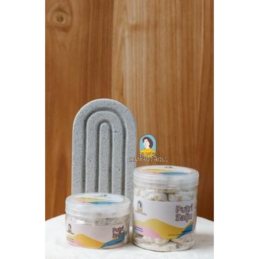 

Putri Salju Premium Tante Rambut Roll Kue Kering Lembut Manis Stok Terbatas