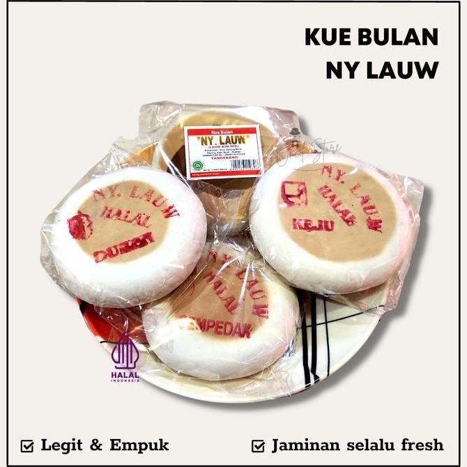 

Kue Bulan Mooncake Tiong Cu Pia NY LAUW Halal - Snack Oleh-Oleh Stok Terbatas