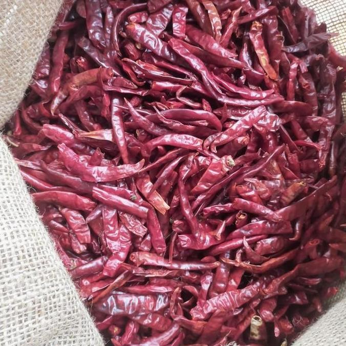

Cabe Teja Merah Kering 1Kg Kilogram Dijamin Pedas Dan Fresh Pasti Ori