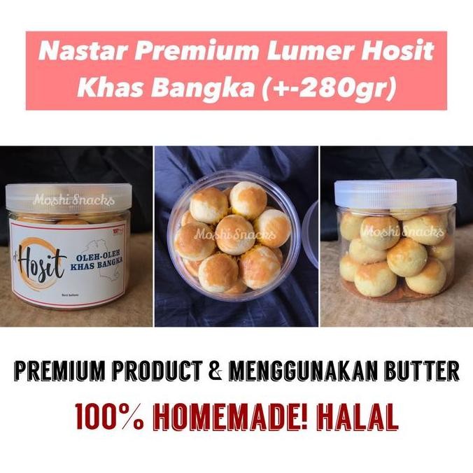 

Kue Nastar Mini Hosit Khas Bangka Cookies Lumer Homemade Stok Terbatas
