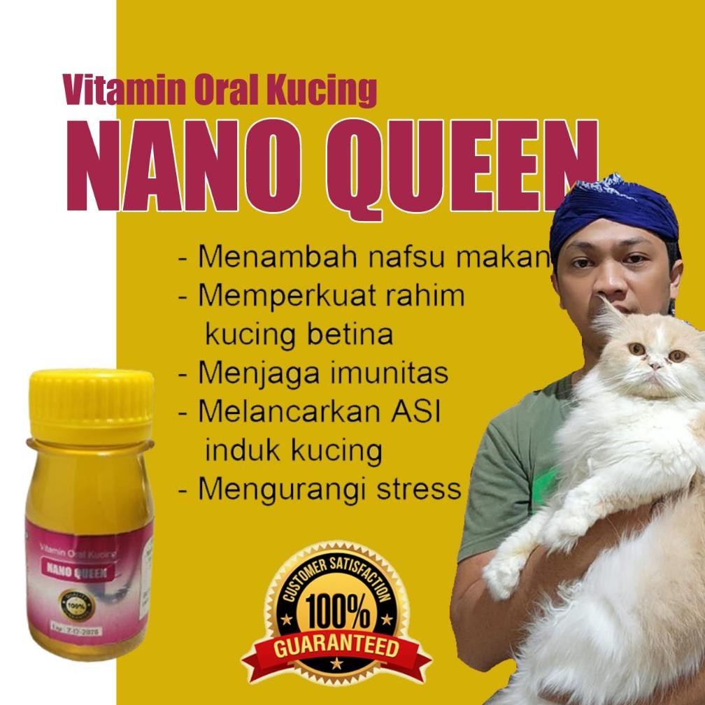 NANO QUEEN Vitamin Kucing Hamil Dan Menyusui MURAH