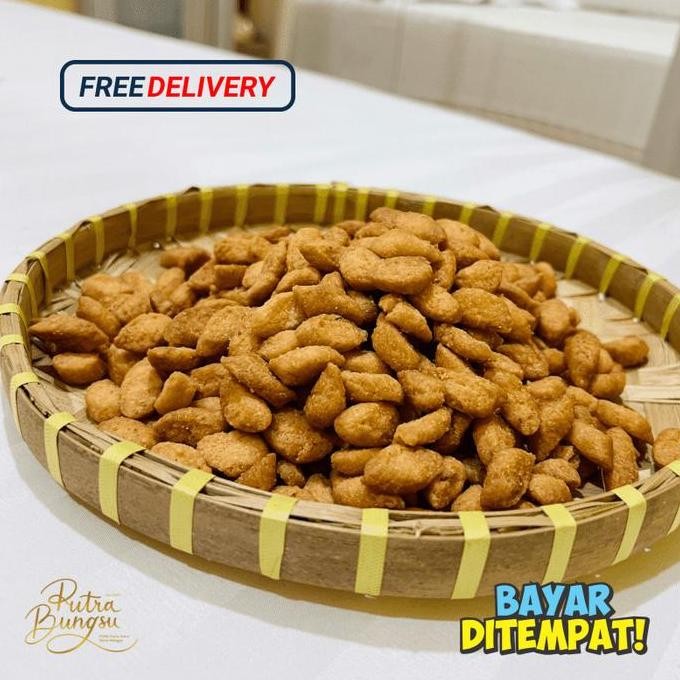 

Kue Biji Ketapang Manis Empuk 500gr Khas Tangerang Halal Stok Terbatas