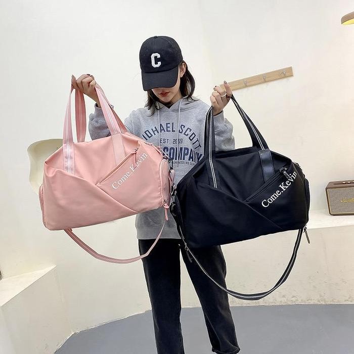 Sc Tas Gym Wanita Waterproof Tas Olahraga Import Tas Travel Bag