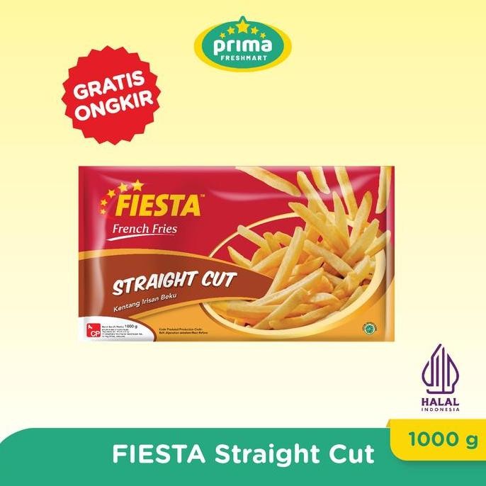 

Fiesta Kentang Straight Cut 1 Kg Terlaris