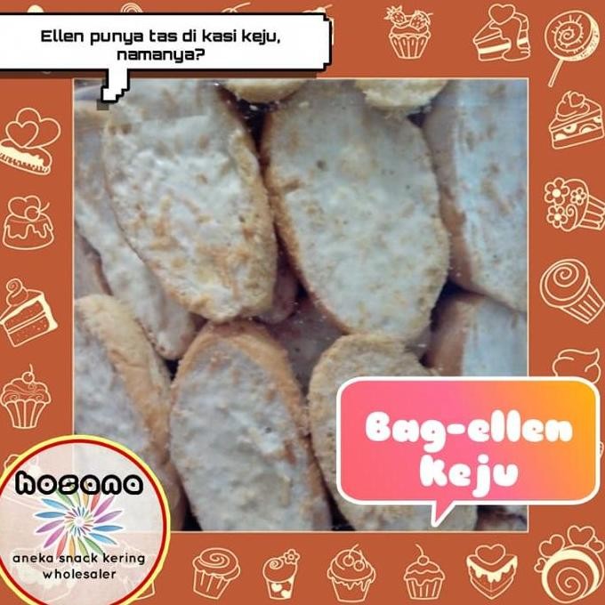 

Roti Bagelen Keju 250gr Roti Kering Bandung Stok Terbatas