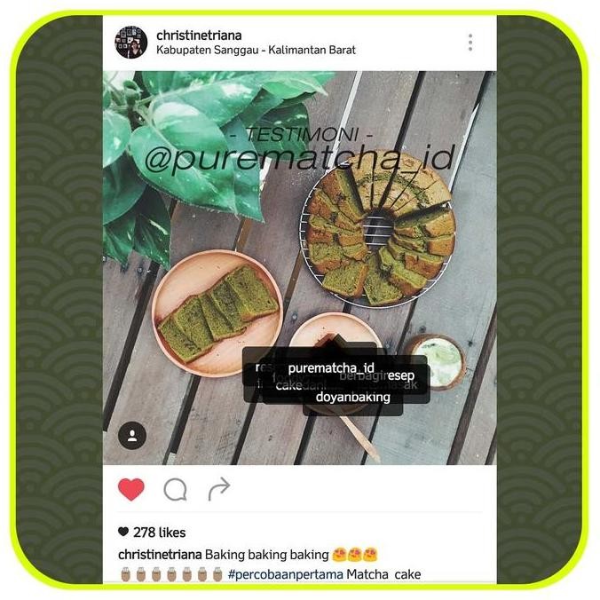 

Greentea Matcha / Green Tea Powder Bubuk 100% Pure 1Kg Terlaris