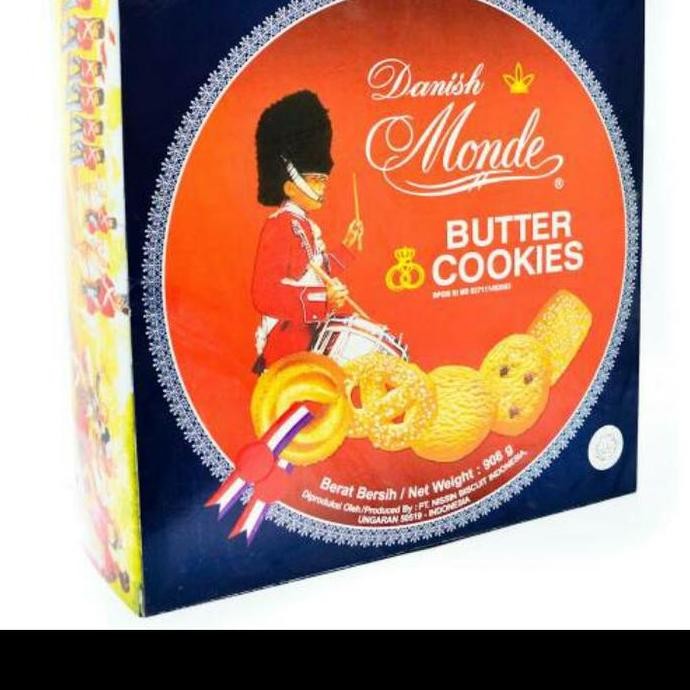 

Monde Butter Cookies Original 908gr Stok Terbatas