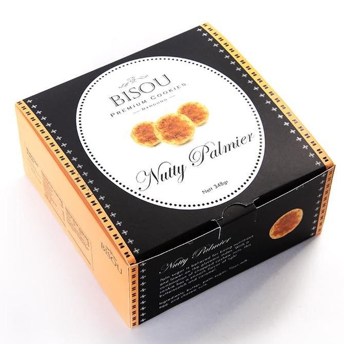 

Nutty Palmier Bisou Cookies - Kue Kering Lebaran Camilan Premium Stok Terbatas