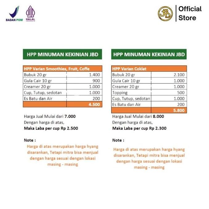 

Bubuk Minuman Premium Rasa Dark Chocolate 1Kg Jbd | Jakarta Bubble Drink | Halal&Bpom Pasti Ori