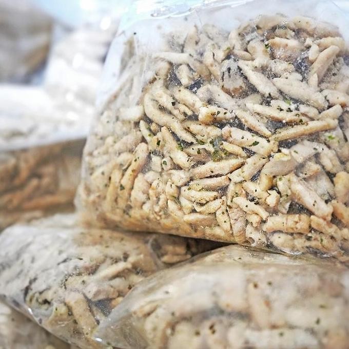 

1Kg - Basreng Stik Original Captain Cemilan Bandung Food Snacks Snack Goreng Camilan Chips Pedas Kering Pasti Ori