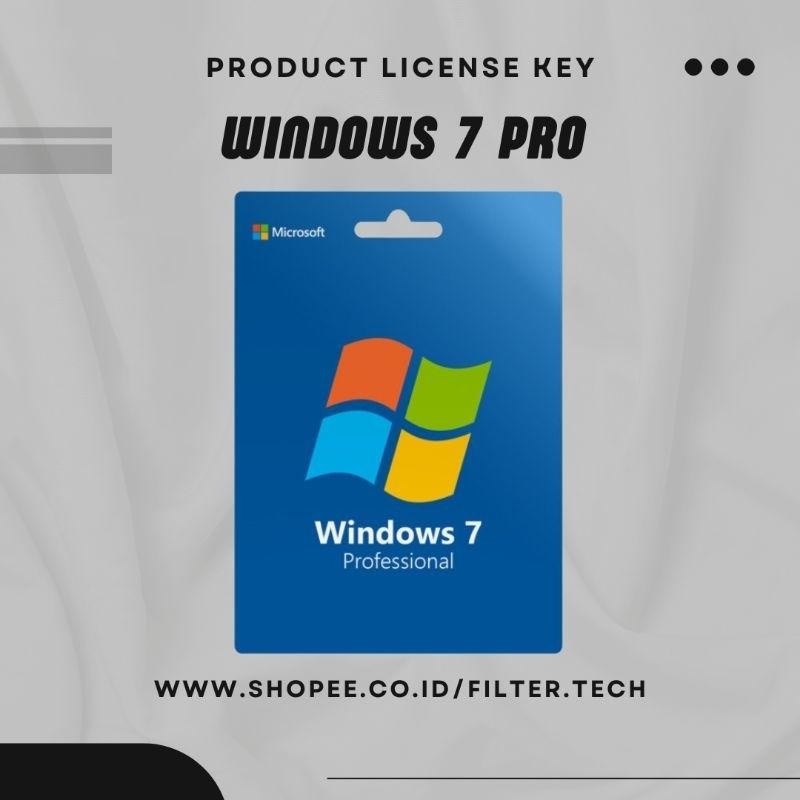 TP Windows 7 Ultimate Pro 32/64 bit Original Lisensi