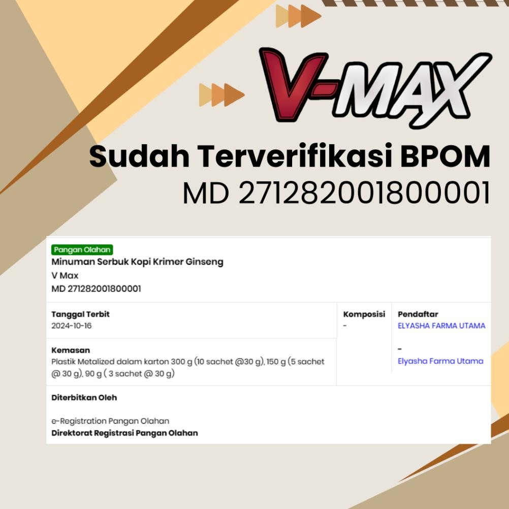 

Berkualitas! Vmax Minuman Instan Rasa Cokelat Penambah Mood Gairah Wanita !
