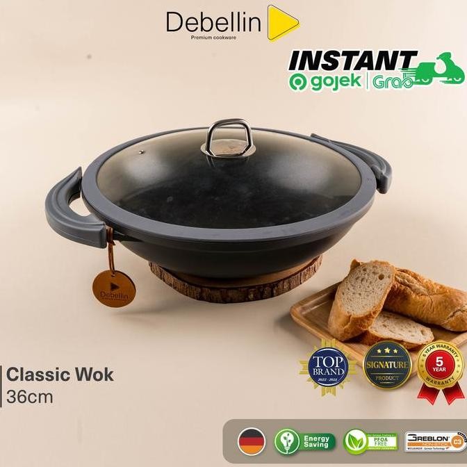 NC DEBELLIN Classic Wok Pan 36 cm