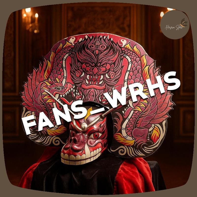 (Super) (Langsung Beli) Barongan Anak Ukuran Jumbo Spons Devil Barongan Spons Barongan Merah Baronga