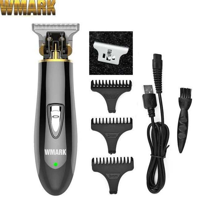 Wmark Ng-201 Wireless Zero-Cut Trimmer Detail Hair Clipper 7000 Rpm