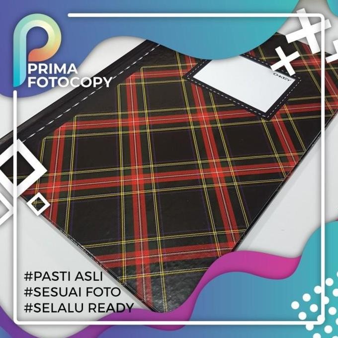 

Buku Hardcover Sampul Tebal Oakey | Folio 100 Lembar | Akuntansi Uang