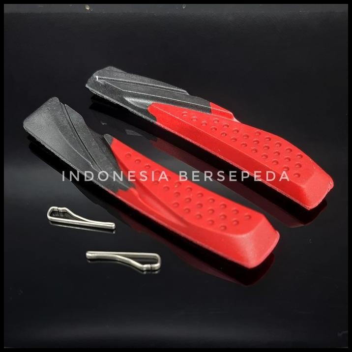 V Brake Shoe Pad Shimano Deore LX XT XTR DXR - Kanvas Rem V-Brake