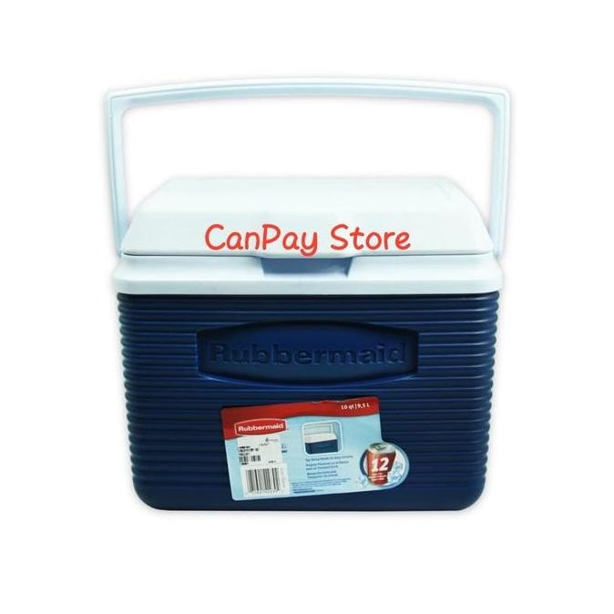 Rubbermaid Victory Cooler 9.5 Ltr - Biru / Cooler Box