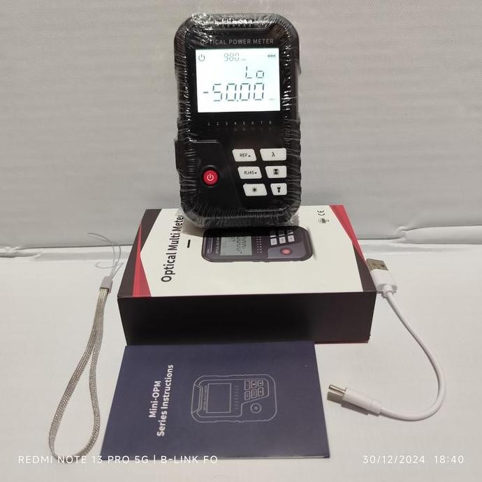 opm mini 3 in 1 / opm fiber optik / ftth toookit