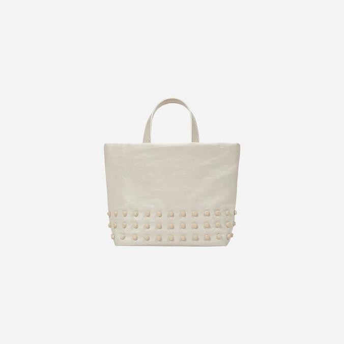 Sale Kwani Stud Tote Bag Cream Small