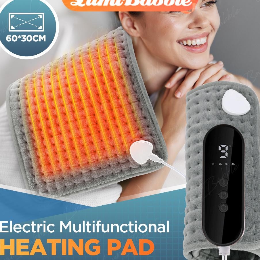 60X30Cm Bantal Panas Terapi Kesehatan Alat Terapi Bantal Listrik Heating Pad Terapi Listrik