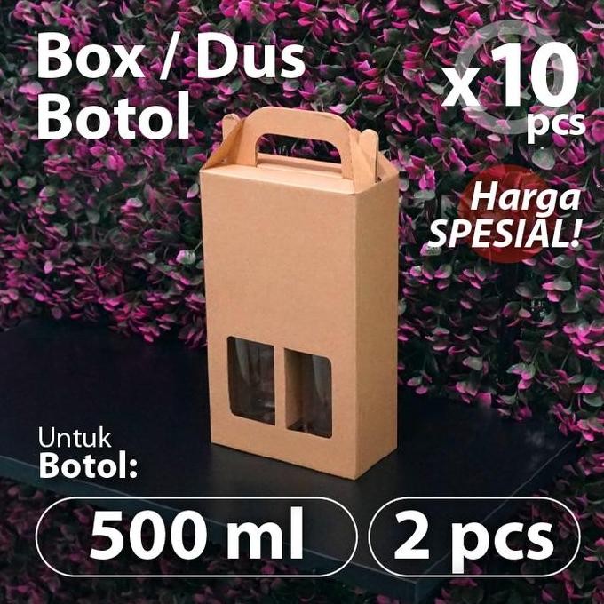 

Paket 10 pcs - Dus isi 2 Botol 500 ml - Dus Parcel - Hadiah Hampers