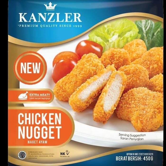 

Ff Kanzler Crispy Chicken Nugget 450 Gr Chicken Nugget Naugget Ayam