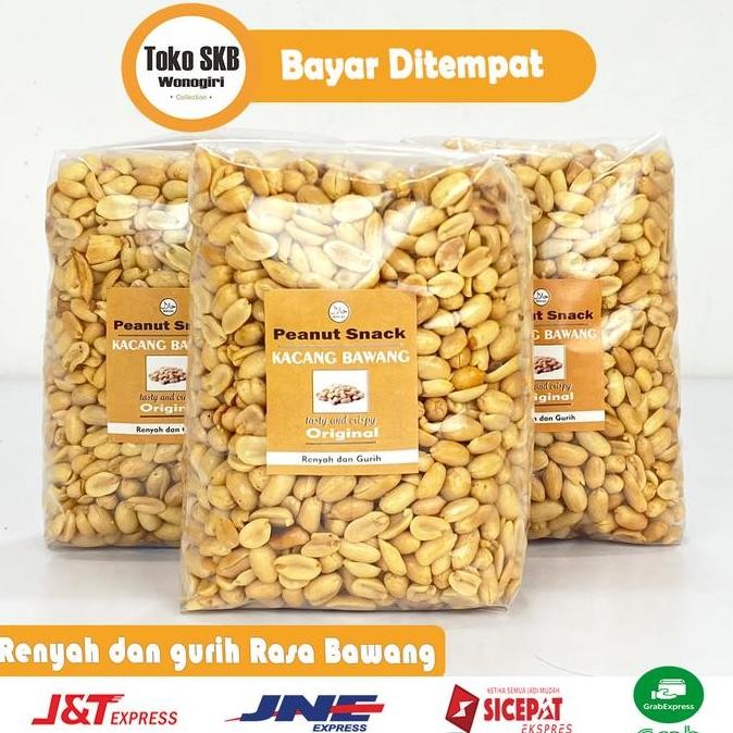 

RPS 1KG Kacang Bawang Renyah dan Gurih
