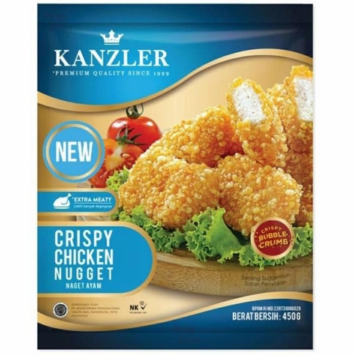 

Rps Nugget Chicken Crispy Kanzler 450Gr / Naget Krispi Kanzler Viral