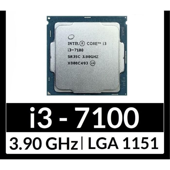 CC intel core i3 7100 processor + mobo H110 gen 7 Socket LGA 1151 DDR4