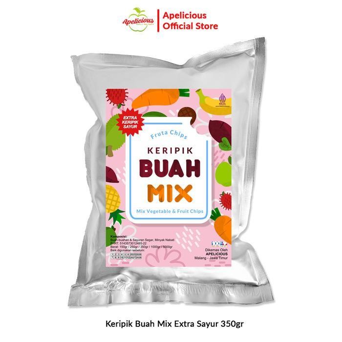 

Rps Apelicious Keripik Buah Mix Extra Keripik Sayur 350G / 250G