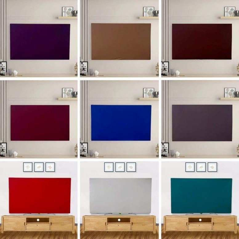 Sarung TV / Sarung pelindung TV / Cover monitor komputer / Kain elastis modern