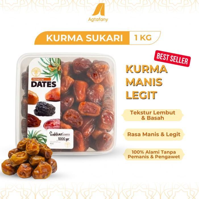 

Rps Kurma Sukari Thinwall 1 Kg Kurma Raja Premium | Oleh-Oleh Haji Dan Umroh
