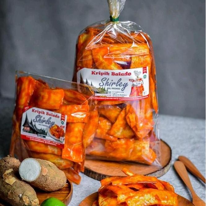 

RPS keripik balado shirley panjang 250g asli padang