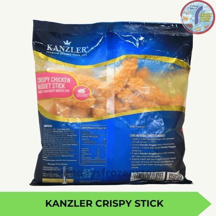 

Rps Kanzler Crispy Chicken Nugget Stick | Naget Ayam Stik Renyah Premium