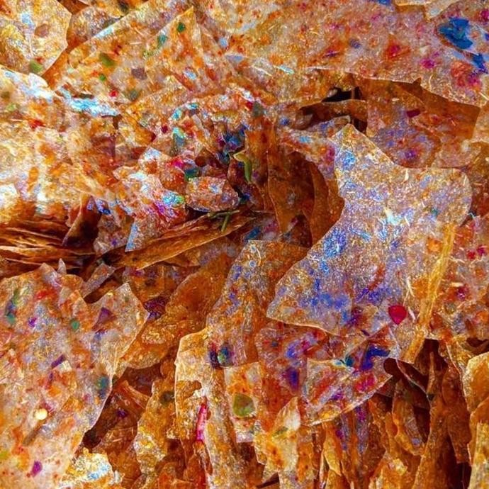 

RPS 500gr - Keripik kaca beledag daun jeruk makanan instan pedas cemilan