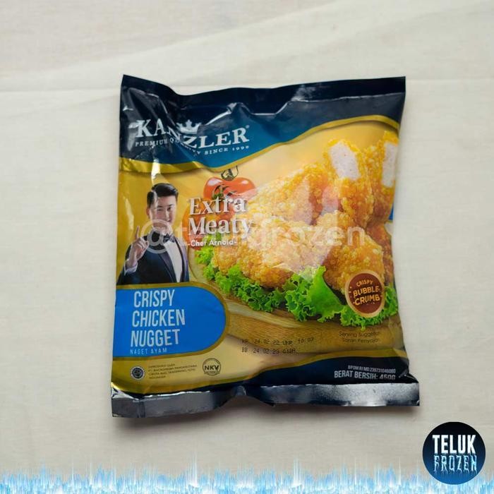 

Ff Kanzler Crispy Chicken Nugget 500Gr Naget Ayam 500 Gram Nuget Halal