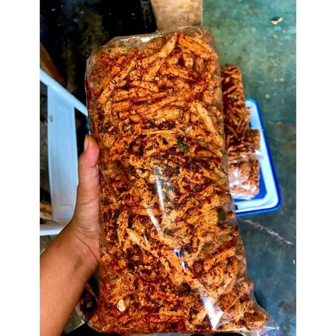 

RPS 1 kg BASRENG PEDAS DAUN JERUK Camilan Food Snack Cemilan Goreng Kering